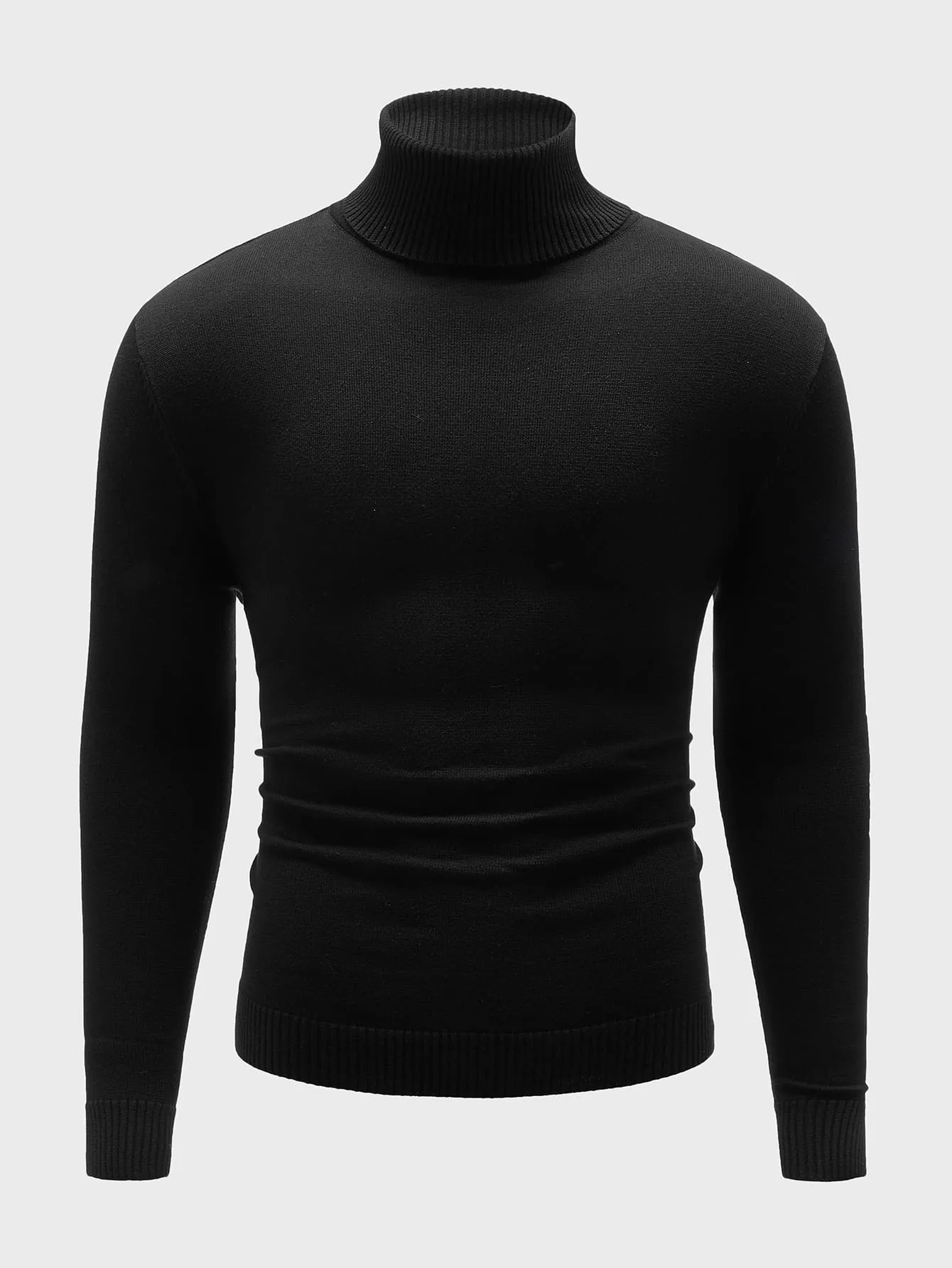 

New in Solid Turtleneck Sweater trapstar y2k hoodies jacket sweater jeans cheap items with free shipping