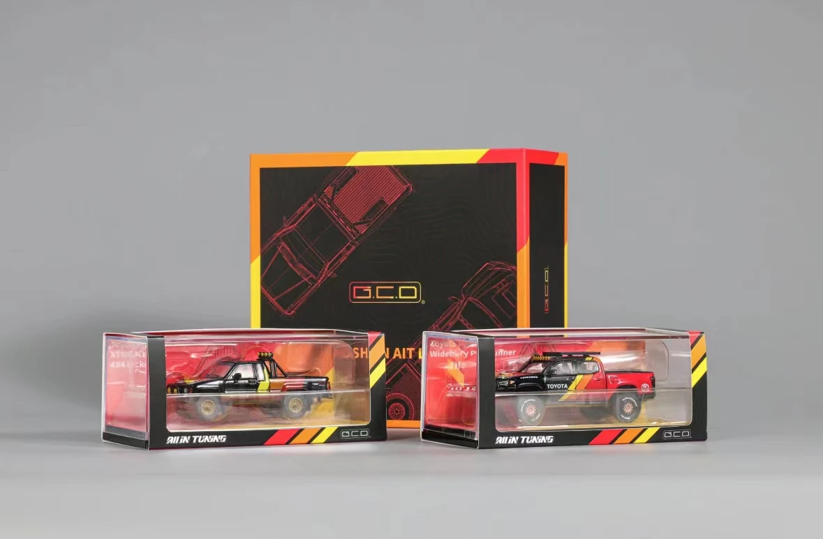 GCD 1/64 Tacoma Widebody Pre-runner xtracab sr5 4*4 пикап 2024 foshan ait Limited Collection литая под давлением модель