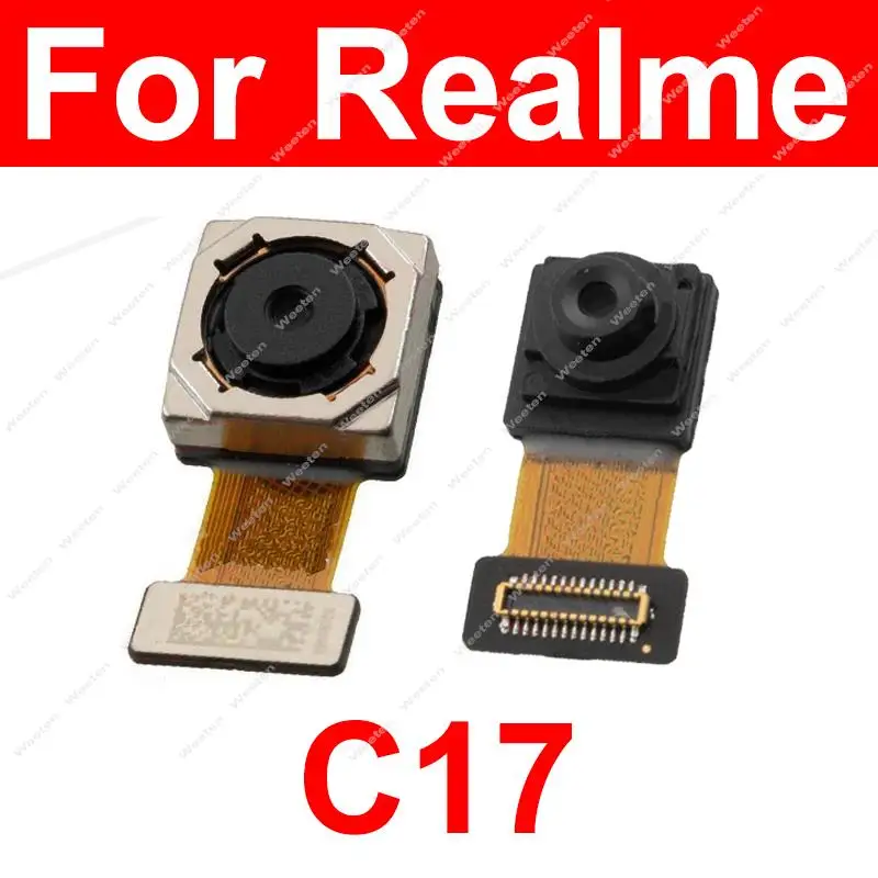 

Передняя Задняя Основная камера для OPPO Realme C17 RMX2101 основной задний фронтальный штатив для селфи