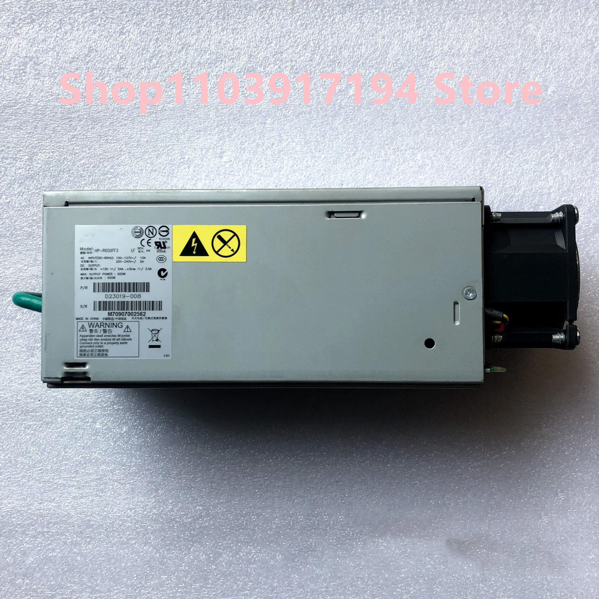Для HP-R650FF3 36001639 IN SC5299BRP R350 источник питания
