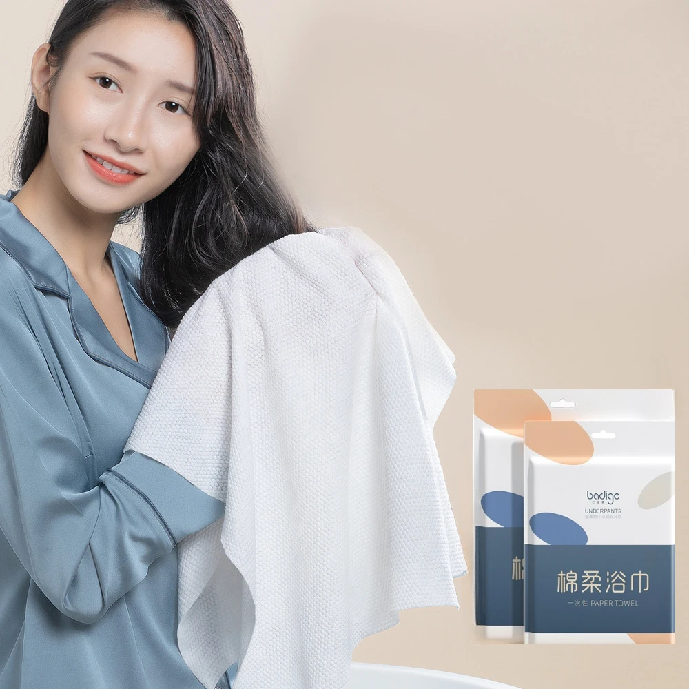 

Large Size Disposable Towels Bath Towels Washcloths Essential Bath Portable Travel Camping Outdoor Accessories