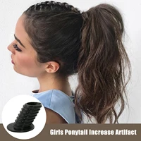 fashion elegant women ladies girls ponytail increase artifact korea braiders fluffy increase hair styling tool