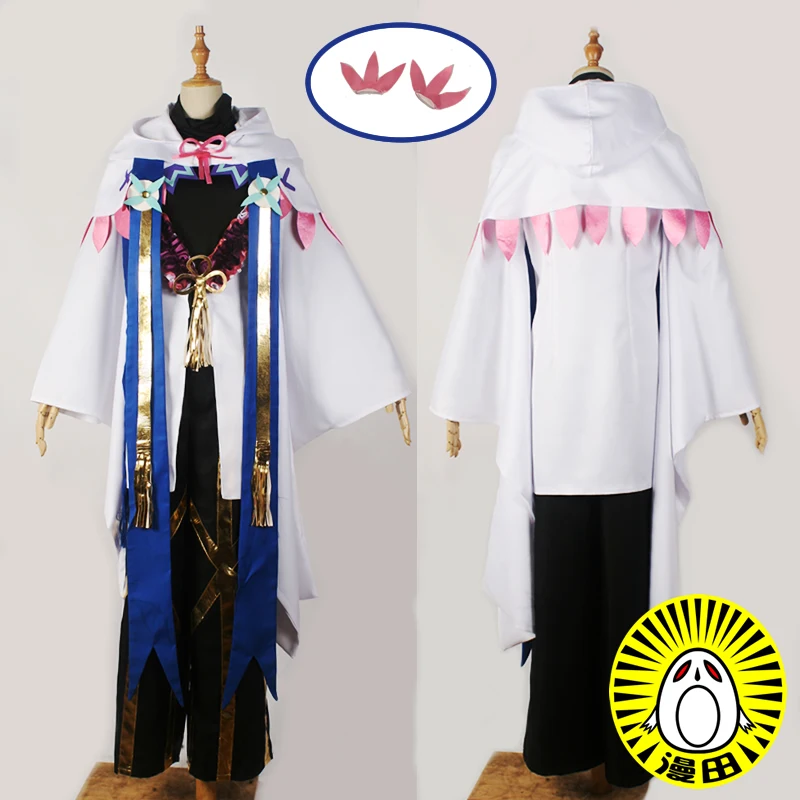 

Fate Grand Order Merlin Cosplay Magus of Flowers Cos FGO Caster Costume