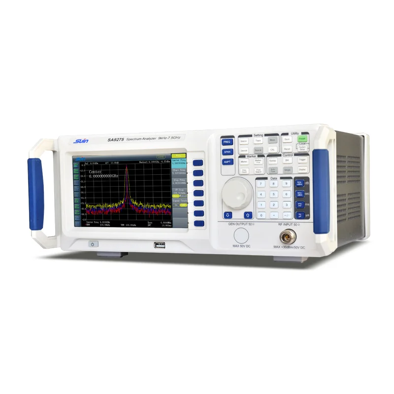 Suin SA9100/9200 Chinese LED display 6GHz bench type RF spectrum analyzer with demodulation function