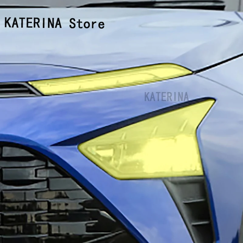 Для Hyundai Bayon 2021-2023 автомобильные аксессуары защитная пленка для фар реставрация