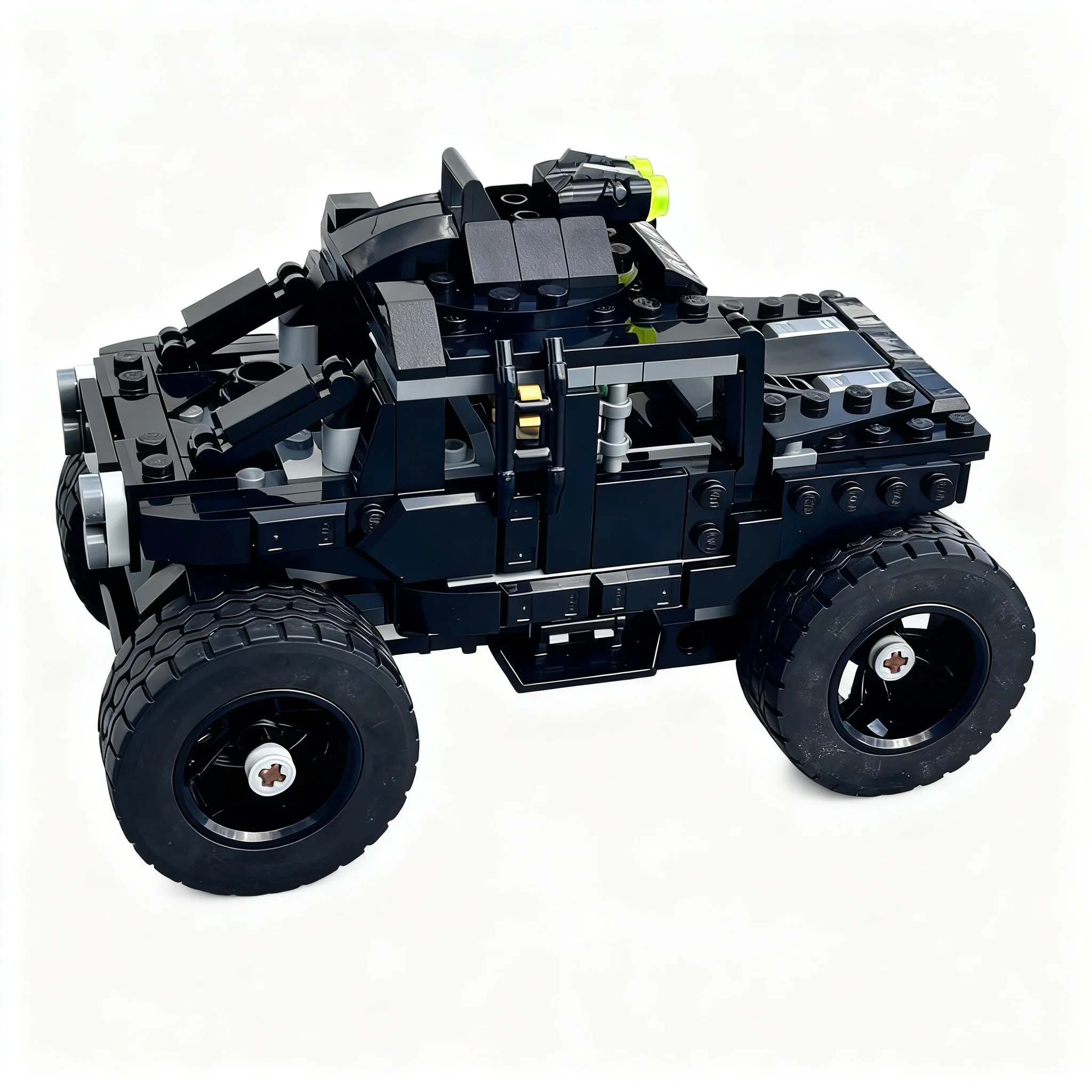 338 деталей MOC Hummered H1 Super Heroes DC Bat, модель из строительных блоков, рождественский подарок, конструктор, креативная игрушка для сборки своими руками на день рождения. (art.: 3920dcd327481) - 3920dcd327481