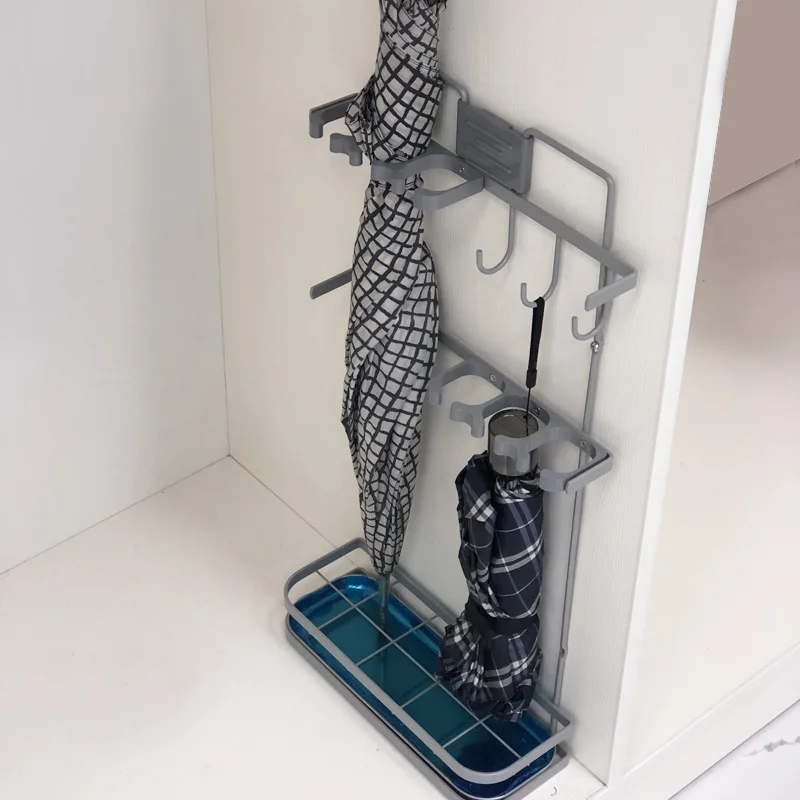 

Металлическая стойка, Искусственный декоративный крючок, подставка для входа в дом с зонтиками, оригинальная опорная стойка, органайзер OA50US