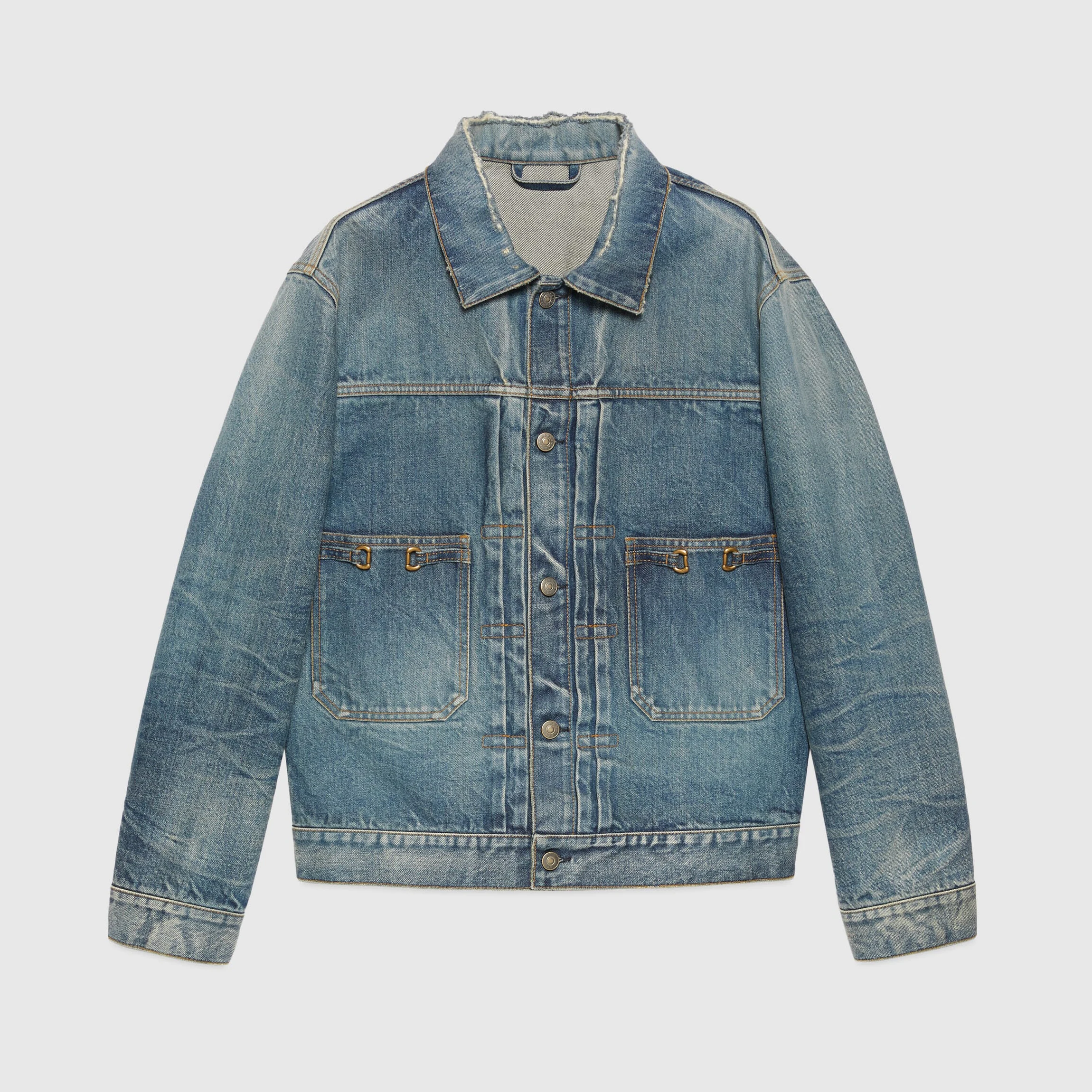 

Синяя джинсовая куртка с длинным рукавом NIGO # nigo7436