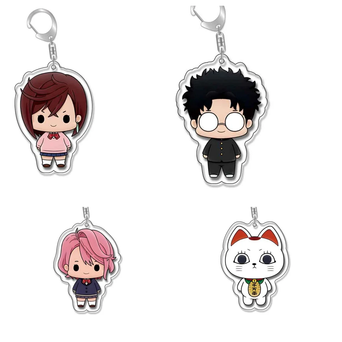 6 см 2024 новый аниме DAN DA акриловый брелок модель косплей Шарм каракары орнамент
