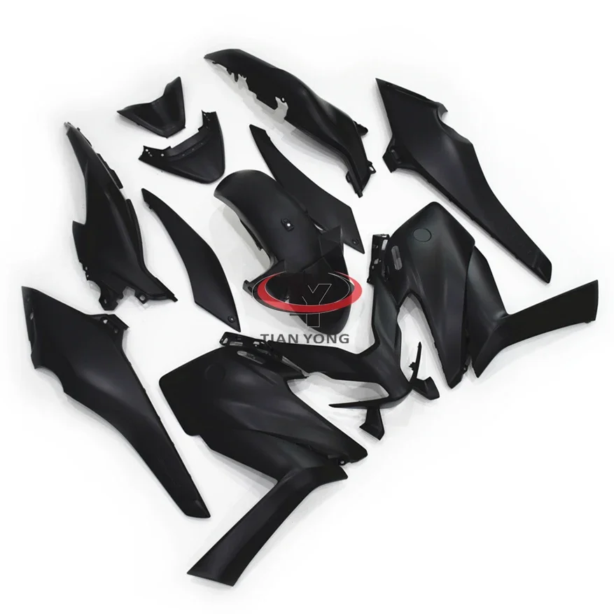 Обтекатель полностью матовый черный для TMAX560 2022-2023-2024-2025 TMAX 560 полный комплект