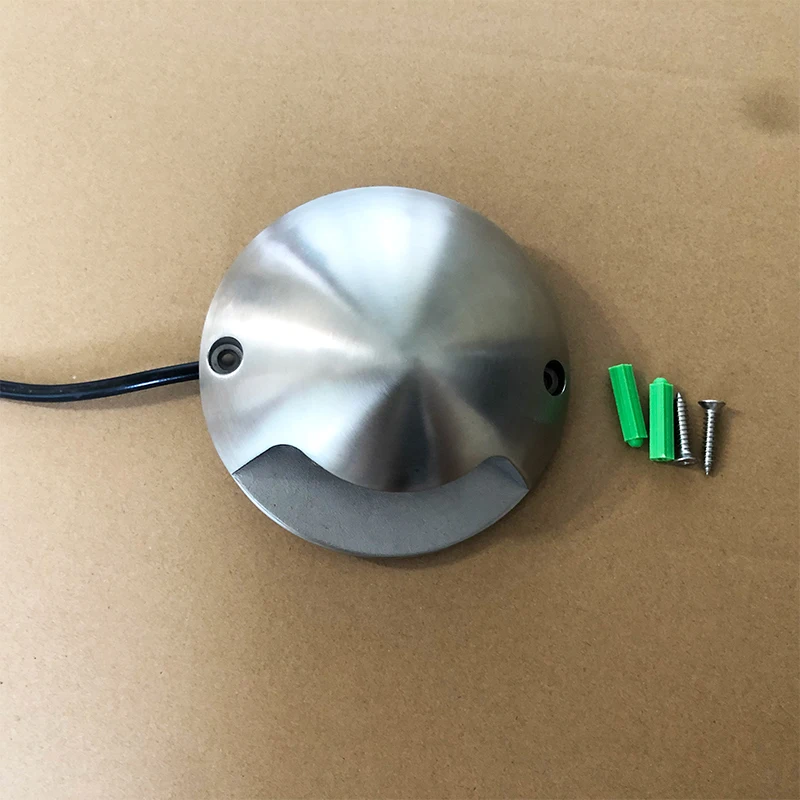 Фото Светодиодный встраиваемый светильник для пола и ступеней AC85-265V 12V 24V IP65 4W 6W 8W, подземный светильник, лестничный светильник, прожектор из нержавеющей стали №4