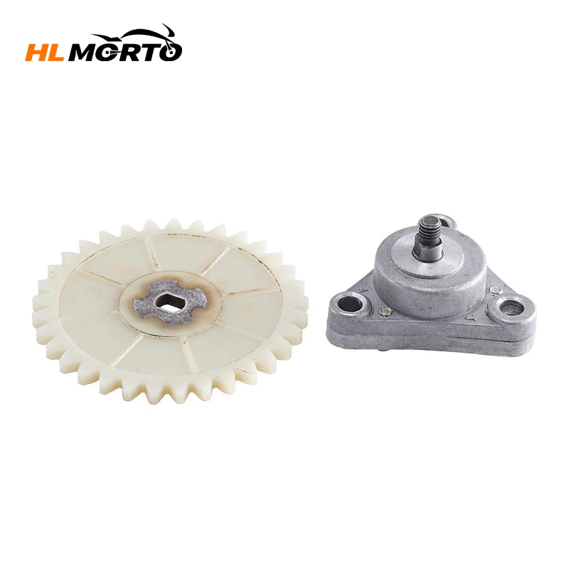 Motorcycle Engine Oil Pump & Oil Pump Gear For GY6 50CC 60CC 80CC 139QMB 139QMA 4 Stroke Scooter Moped ATV QUAD
