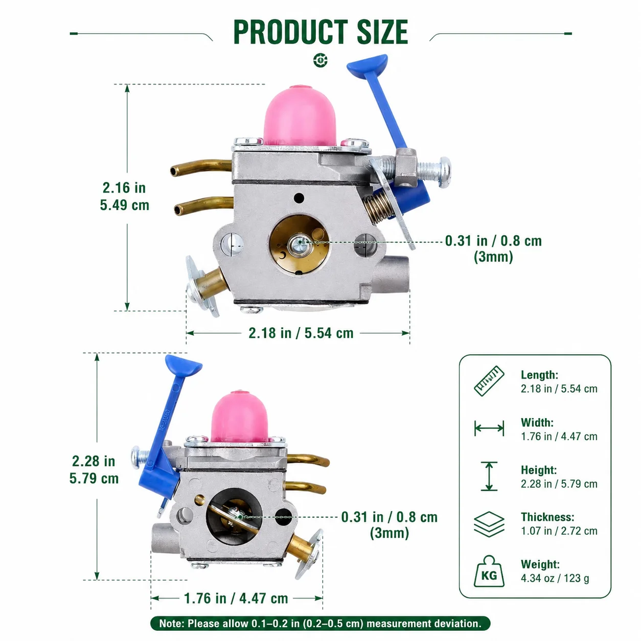 Карбюратор для HUSQVARNA 124 125 128 R 124L 125L 125LD 128C 128L 128LD 128R 128RJ 128LDX ZAMA C1Q-W40A, запчасти для триммера, 545081848 (art.: 3920daec8eefd) - 3920daec8eefd