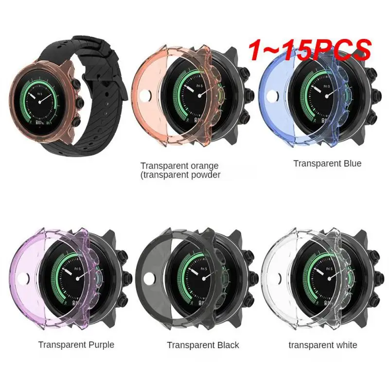 

Аксессуары для часов Suunto 9 Baro Spartan, модные спортивные наручные часы с защитной рамкой, с цифровым циферблатом, 1-15 шт.