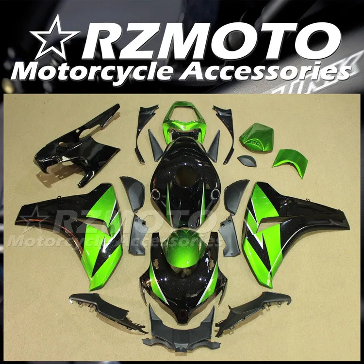 

Новый Семейный комплект обтекателей для мотоцикла, подходит для HONDA CBR1000RR 2008 2009 2010 08 09 10 11, кузов зеленого цвета