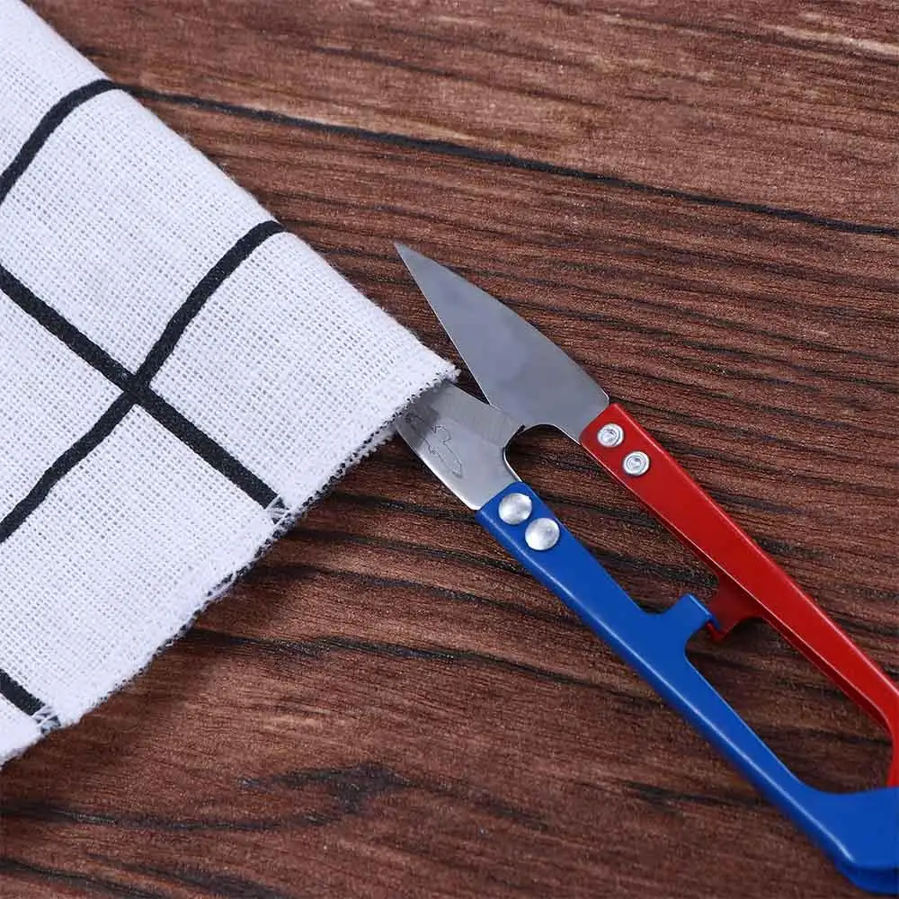 Рыболовные ножницы из углеродистой стали синего цвета