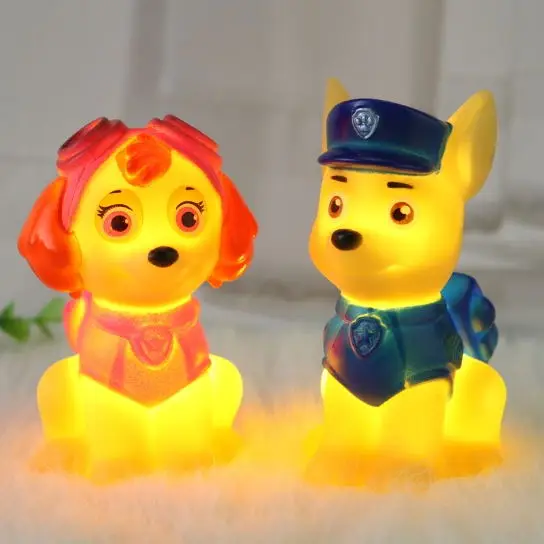 

Paw Patrol Lamp Led Night Light Skye Lamp Cute Anime Soft Light Bedroom Bedside LED Light Room Decoration Toys for Children Gift
