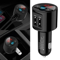 3 6a quick usb charger bluetooth car kit fm transmitter modulator audio carkit music mp3 wireless handsfree phone player auto