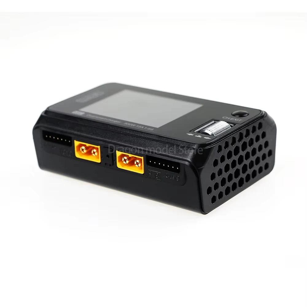 ToolkitRC M6D 500W 15A DC Двухканальное мини-умное зарядное устройство Разрядник для 1-6S Lipo