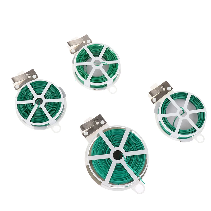 1 шт. рулонная проволока для растений фиксированная веревка садовая заводная