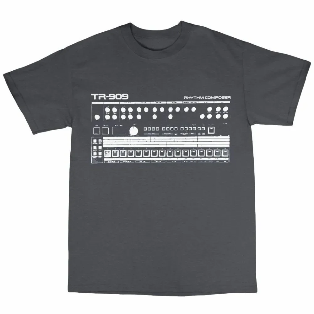 Футболка в стиле Tr-909, 100% хлопок, Moog 808 303, Acid House, летняя мода для мужчин, горячая распродажа, одежда, футболки на заказ онлайн (art.: 3920db8aab7c6) - 3920db8aab7c6