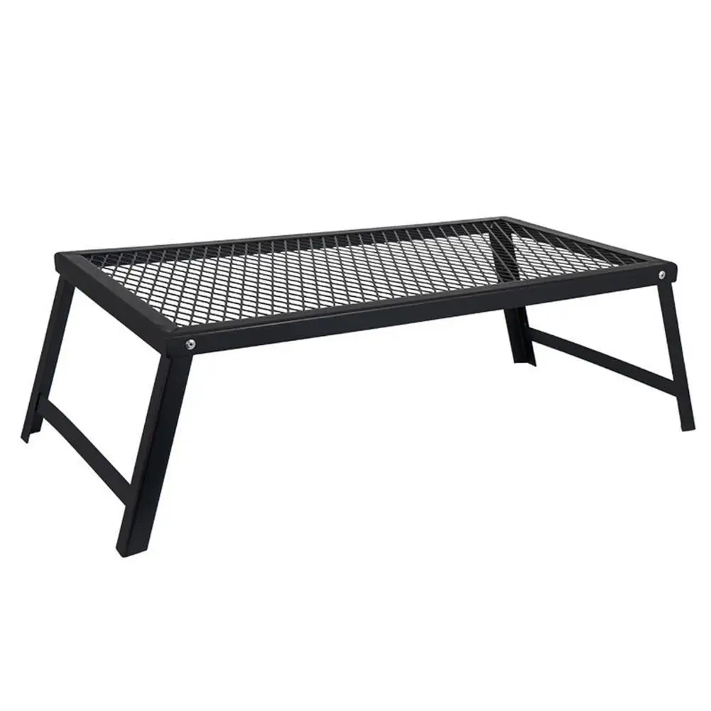 

Folding Iron Net Table Outdoor Portable Barbecue Table Tea Self Driving Travel Portable Folding Small Table Cooking Grill Mat