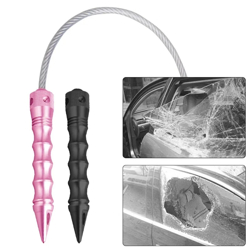 

Tactical Whip Detachable Steel Wire Sleeve Whip Self-Defense Whip Stick Outdoor Portable Car Defense Weapon Emergency Safety