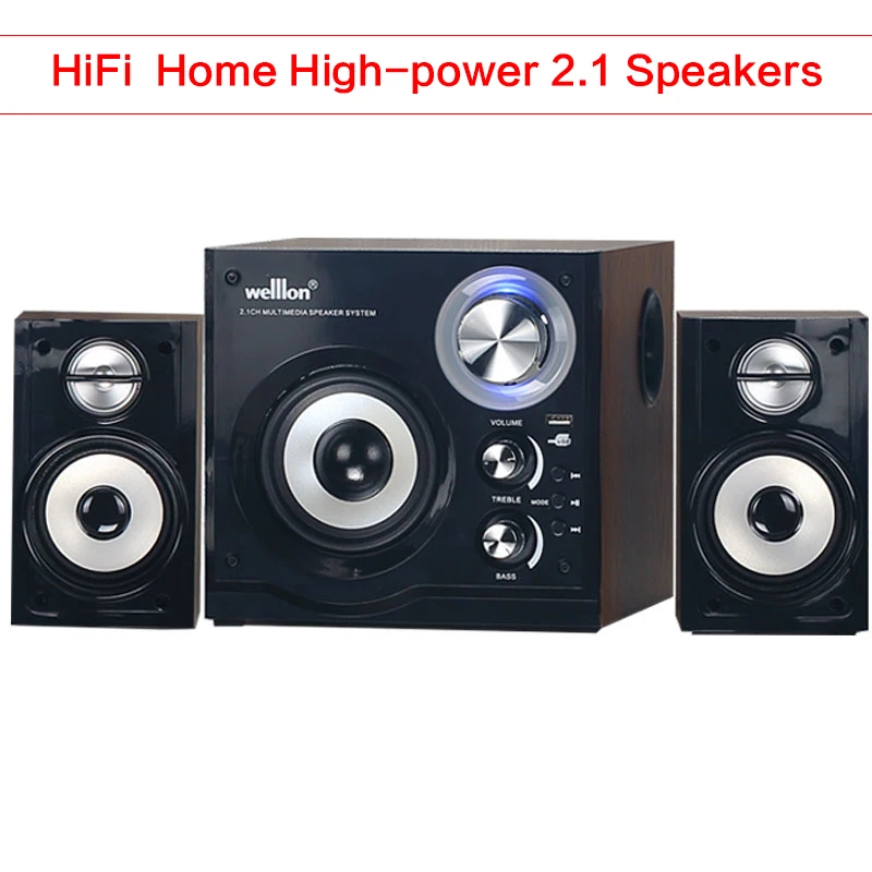 

2.1 Home High-power Speakers HiFi Computer Speakers Multimedia Audio Fever Subwoofer Home Theater Bluetooth Combination Audio