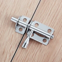 mini stainless steel latch latch surface mounted latch bathroom door small bolt lock buckle for home warehouse door bolt