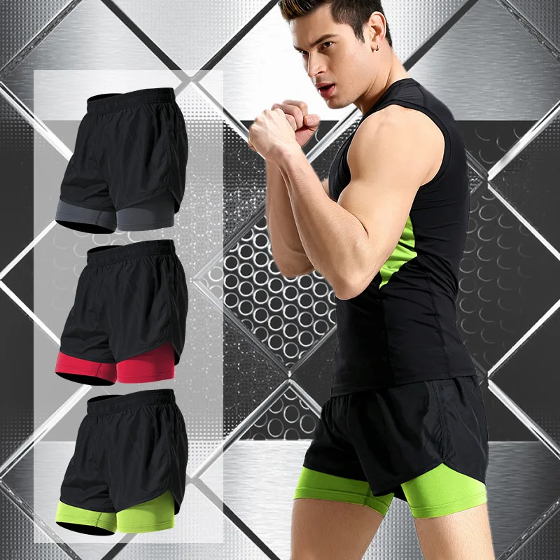 

New Gym Mens Sport Running Shorts Quick Dry Stripes Short Pants Breathable Men Large Size Soccer Tennis Training Gym Shorts