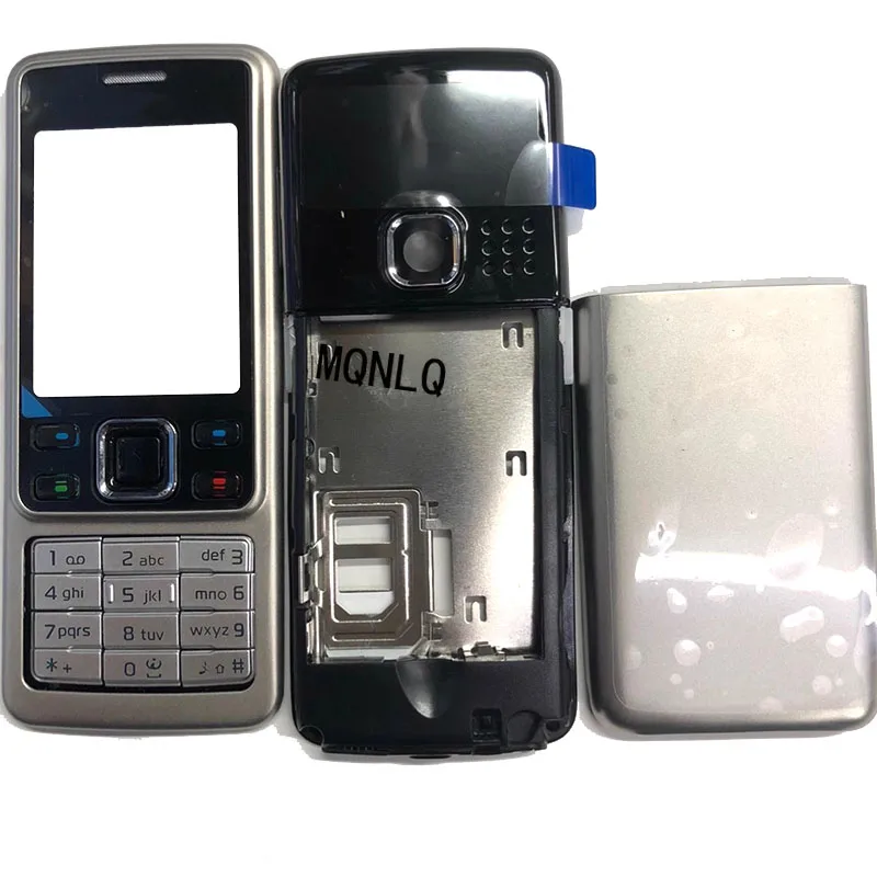 3 цвета полный корпус для Nokia 6300 полная фотография дверная рамка задняя крышка