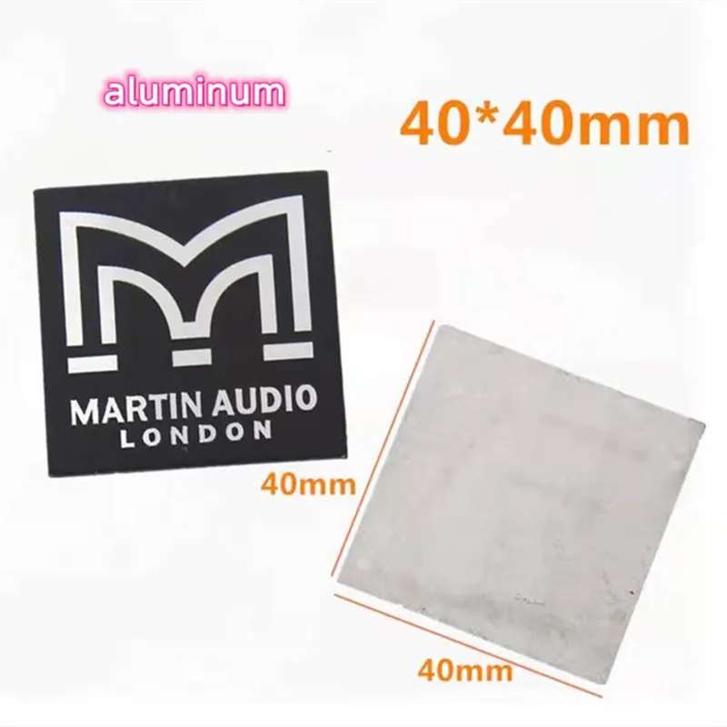 

Martin Make All Kinds Plastic Aluminum Signage Sign LOGO Nameplate For Audio Amplifier Speaker Loudspeaker Horn