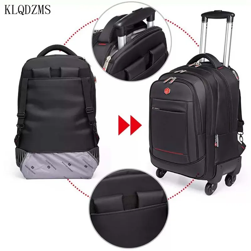 KLQDZMS Multifunctional Backpack Male 18