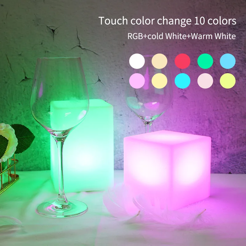 Цветная детская лампа, окружающий Ночной светильник с сенсорным управлением, управление через приложение RGB для телефона Alexa Google Home IFTTT, рожд... от AliExpress RU&CIS NEW