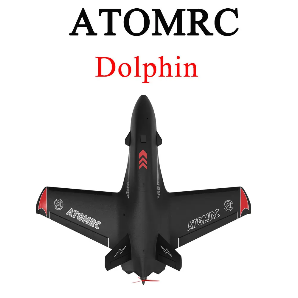 Летательный аппарат ATOMRC с фиксированным крылом дельфин 845 мм летательный FPV