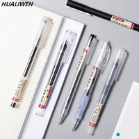 1pcs ballpoint pen black ink super durable sign pens gel pen bullet tip 0 5mm schooloffice supplies stationery