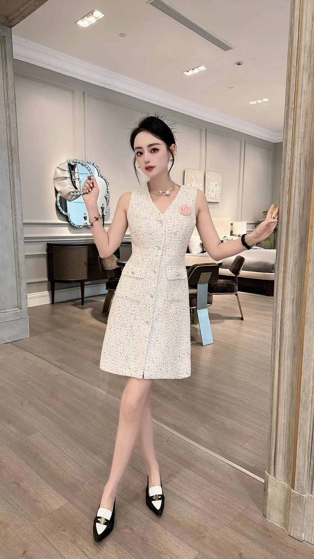 

2023 Spring/Summer Fashion New Women's Clothing Jumper dress 0814