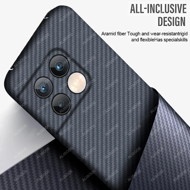 for oneplus 10 pro case real carbon fiber case ultra thin aramid fiber protection back cover for oneplus 10 pro phone cover free global shipping