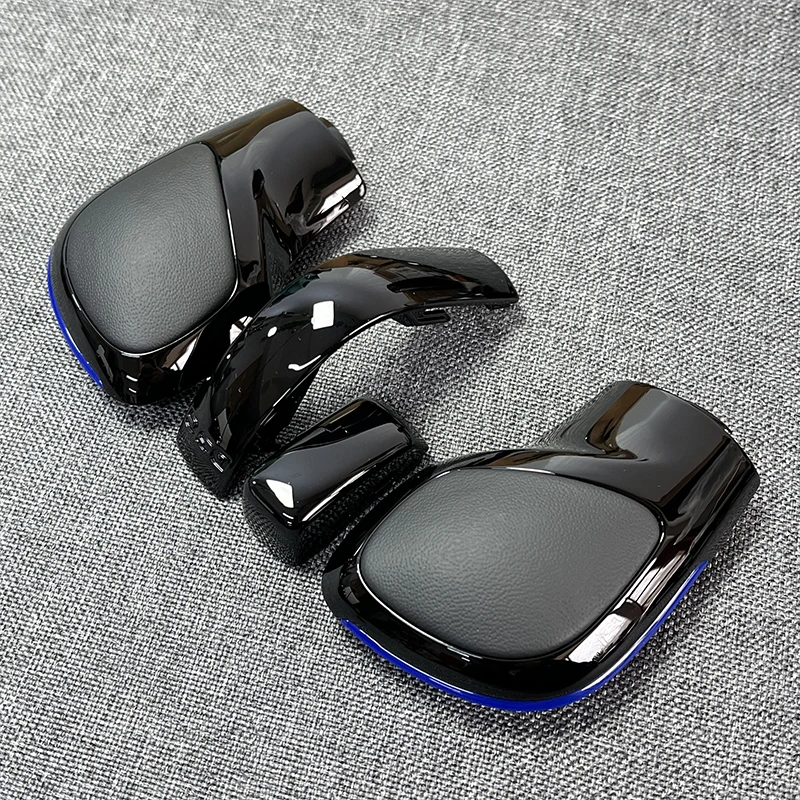 

1 шт. хромированная матовая кожаная ручка переключения передач, боковая крышка DSG, эмблема для VW Golf 6 7 R GTI Passat B7 B8 CC R20 Jetta MK6 GLI