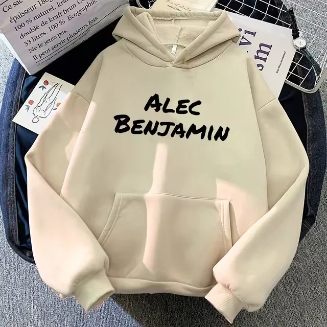 Новинка 2024 мужская толстовка из чистого хлопка Alec Benjamin осень/зима одежда для бега