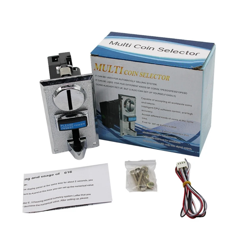 

Программируемый многомонет для различных значений, переключатель для торговых автоматов, игровых автоматов для аркадных игр, быстрая стир...