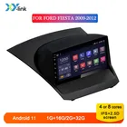 9 дюймовый 2.5D Android 11 Автомобильный мультимедийный видеоплеер для ford FIESTA 2013 2014 2015 2016 2017 автомобильное радио GPS-навигация no 2 din