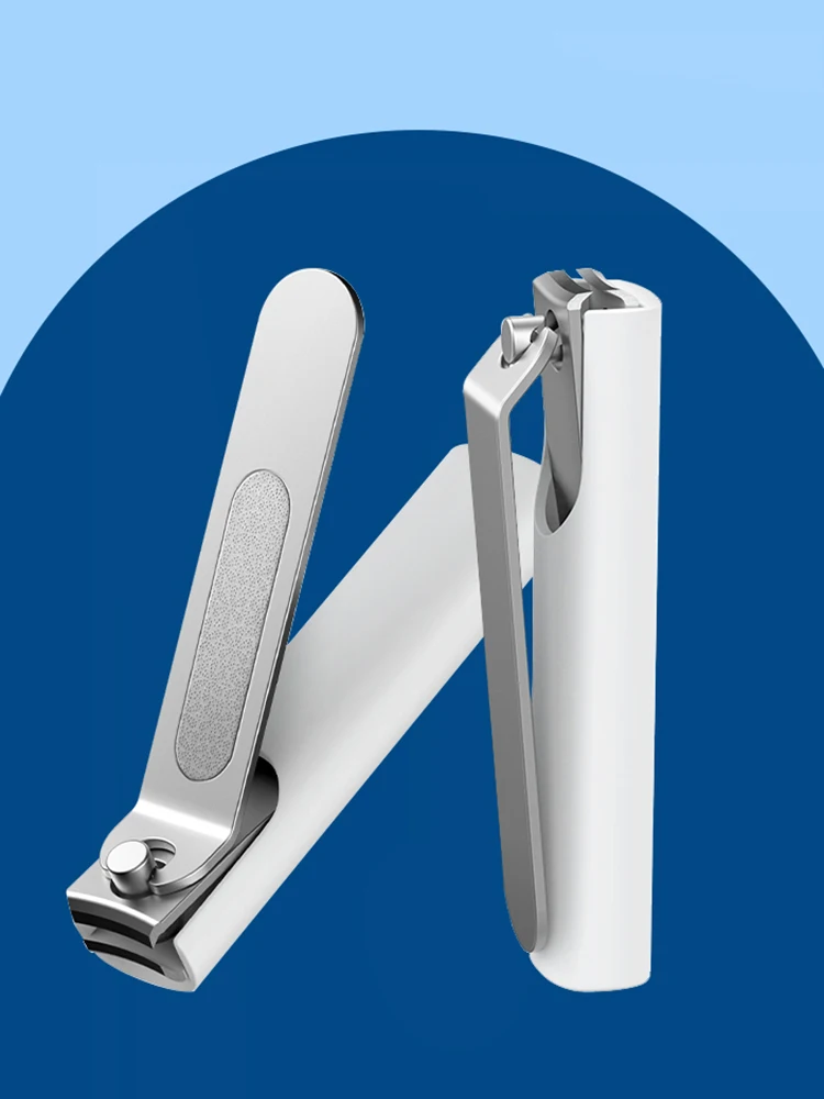 

Anti-splash Nail Clipper Finger Toe Thick Nail Clipper Cutter Trimmer Stainless Steel Nails Household Manicure Pedicure Tool