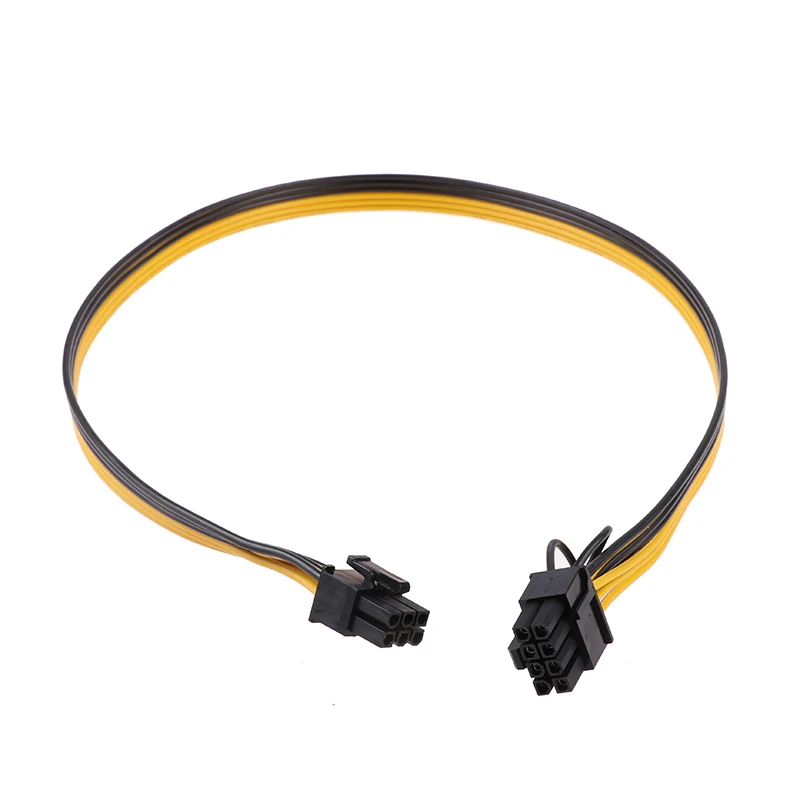 

60 см 18AWG PCI-E 6-контактный к PCI-E 8-контактный (2 + 6) Стандартный для сервера питания Экспресс-адаптер кабель питания