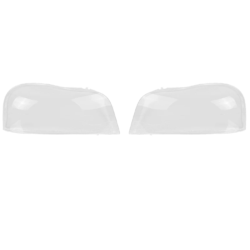 

2PCS For Volvo XC90 2004-2013 Headlight Shell Lamp Shade Transparent Lens Cover Headlight Cover, Right & Left