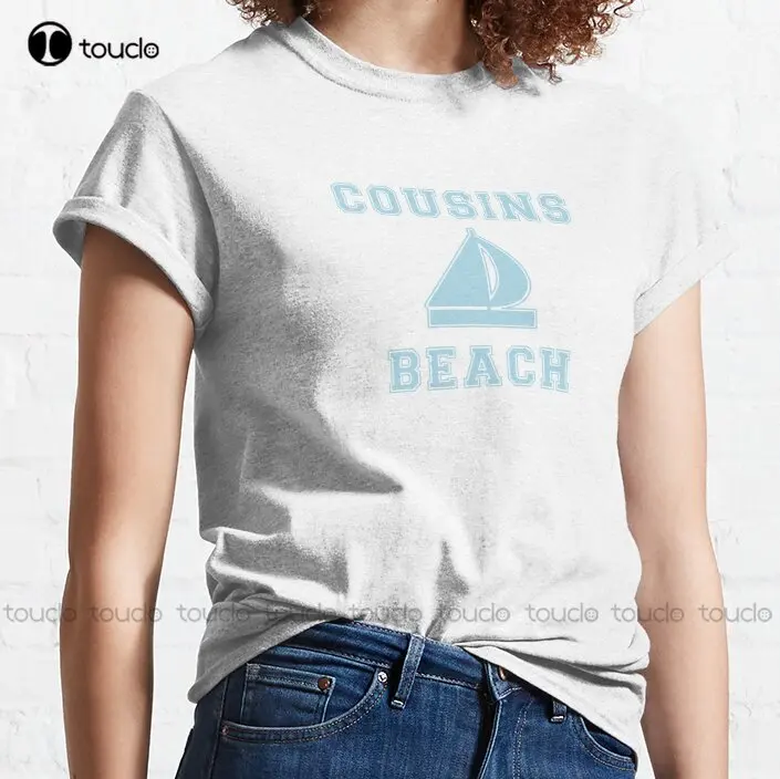 Cousins Beach Classic T-Shirt Funny Shirts For Women Custom Aldult Teen Unisex Digital Printing Tee Shirts Xs-5Xl Custom Gift
