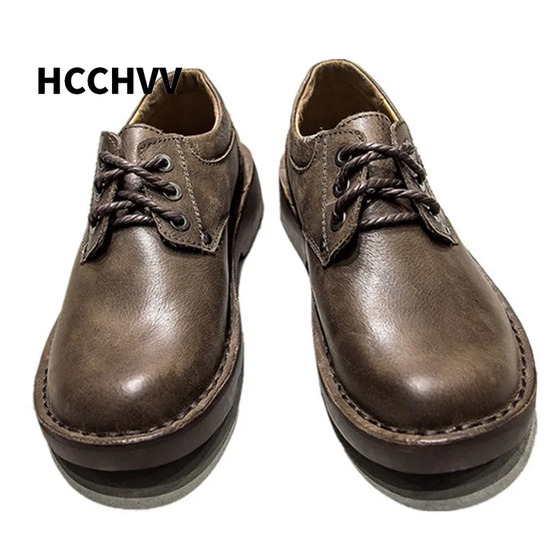 British Style Retro Men Casual Shoes 