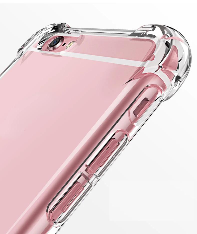 

New Fashion Shockproof Soft Cover For Apple iPhone SE 2020 Case i Phone SE2020 SE2 Silicone Case For iPhone 7 Plus 6 6S 8 Plus