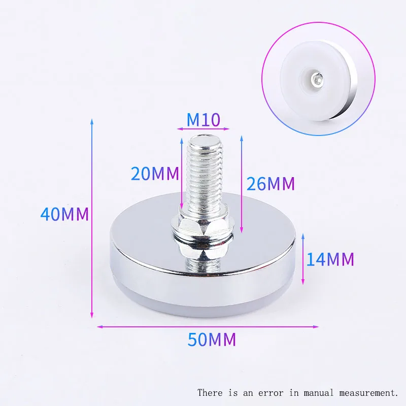 Металлические ножки для мебели, противоскользящее основание M6 M8 M10, винт, стол, стул, подставка для ног шкафа, регулируемые выравнивающие ножки, выравниватель