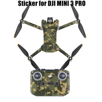 pvc sticker for dji mini 3 pro remote control drone body skin decorative stickers protective film rc n1 accessories